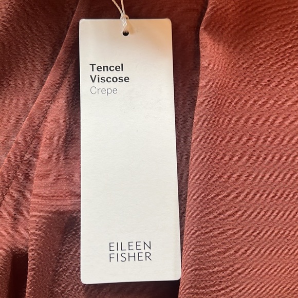 Eileen Fisher ruset wide leg jumpsuit - Picture 5 of 8